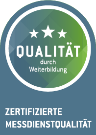 DEUMESS Qualitätssiegel - Zertifizierte Messdienstqualität